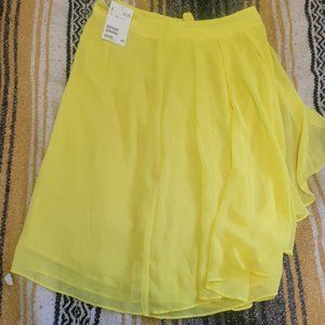 Yellow skirt